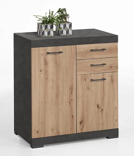 BRAND NEW & BOXED BRISTOL SIDEBOARD UNIT - OAK (1 BOX)