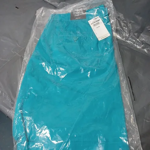 APPROXIMATELY 25 PAIRS OF SPRINGFIELD TROUSERS TEAL ASSORTED SIZES