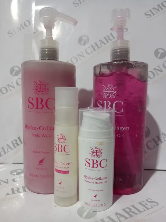 BOXED SBC BATH AND BODY CARE SET 