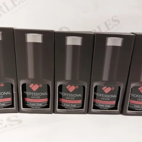 BOX OF 5 MANICURE ITEMS VB-LINE SOAK OFF GEL POLISH