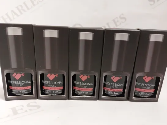 BOX OF 5 MANICURE ITEMS VB-LINE SOAK OFF GEL POLISH