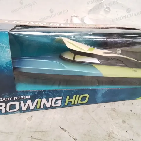 BOXED READY TO RUN ROWING HIO 2.4G RC MODEL BOAT