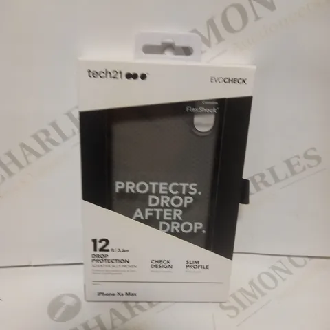 APPROXIMATELY 79 BRAND NEW BOXED TECH 21 EVOCHECK DROP PROTECTION IPHONE XS MAX