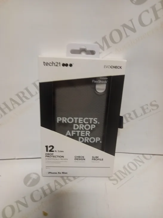 APPROXIMATELY 79 BRAND NEW BOXED TECH 21 EVOCHECK DROP PROTECTION IPHONE XS MAX