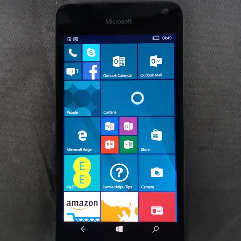 MICROSOFT LUMIA 650 MOBILE PHONE IN BLACK