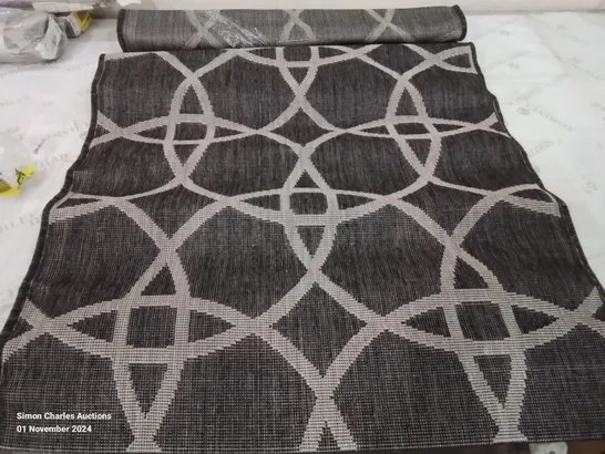 BRAND NEW PACO HOME 208 BLACK 80X200CM RUG