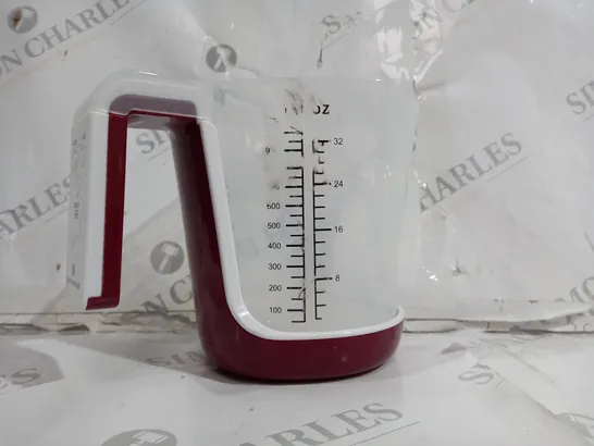 UNBRANDED MEASURING JUG SCALE IN RED 1L