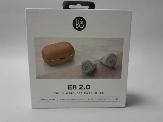 BOXED B&O E8 2.0 TRULY WIRELESS EARBUDS