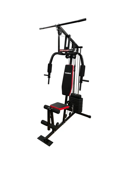 BOXED YORK ASPIRE 420 HOME MULTI GYM (3 BOXES)
