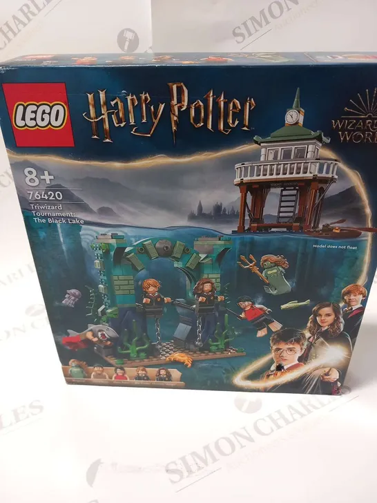 BOXED LEGO HARRY POTTER 76420 TRIWIZARD TOURNAMENT: THE BLACK LAKE