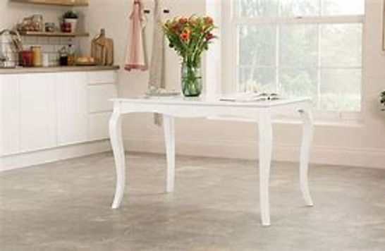 BOXED CLARENDON DINING TABLE 120CM (2 BOXES)