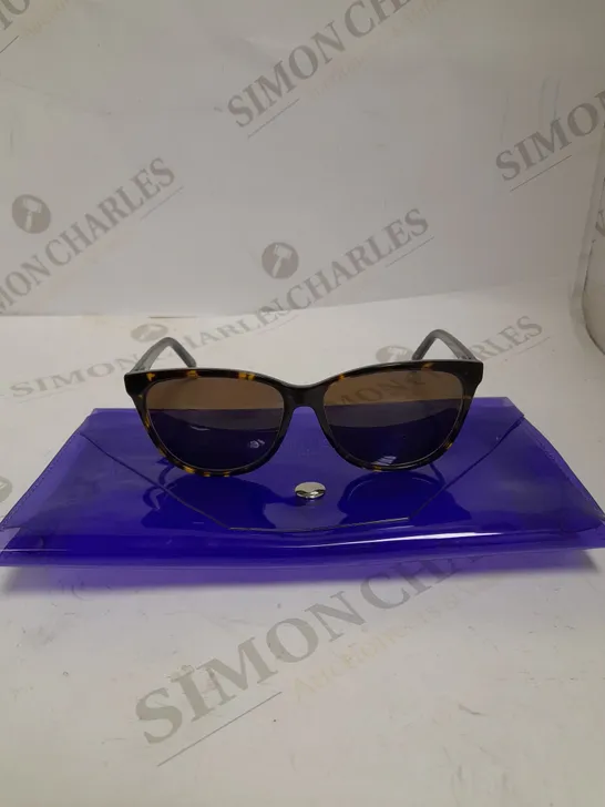 THE MARC JACOBS 502 086 HAVANA CAT EYE FRAMED SUNGLASSES 