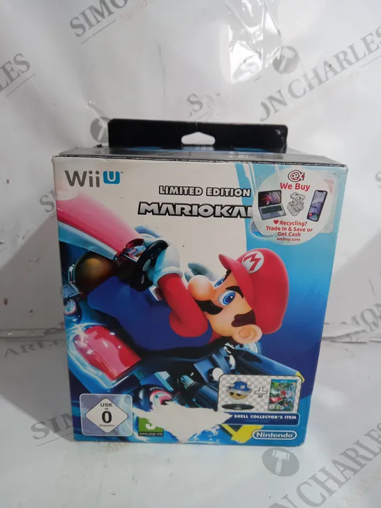 BOXED NINTENDO WII U LIMITED EDITION MARIO CART 