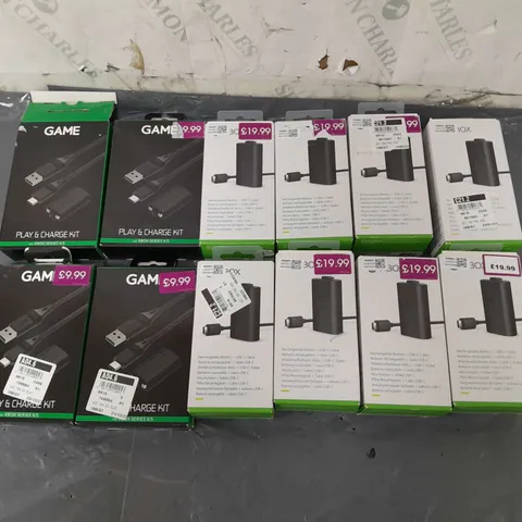 12 CONTROLLER CHARGE KITS 