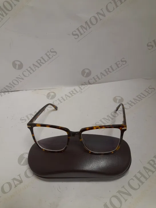 LONDON RETRO BELHAM SHINY HAVANA/GOLD FRAMED PRESCRIPTION GLASSES 