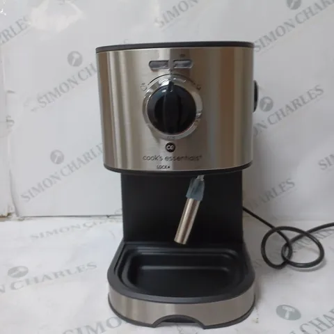 BOXED COOK'S ESSENTIALS PUMP ESPRESSO COFFEE MACHINE