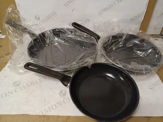 GREENPAN FRYING PAN SET, NON STICK, TOXIN CERAMIC PANS 