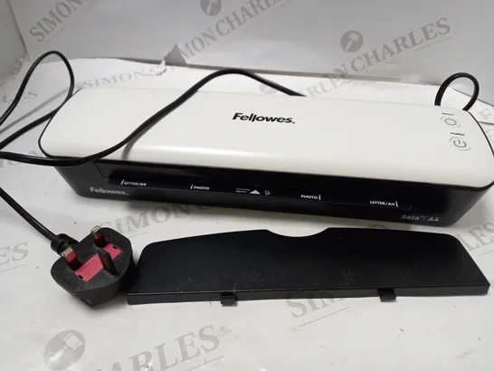 FELLOWES SOLA A4 LAMINATOR MACHINE