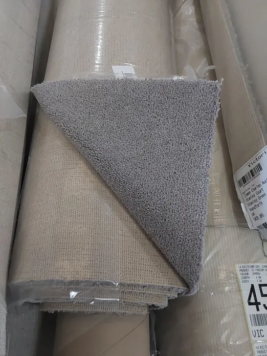 ROLL OF QUALITY TUDOR TWIST CLASSIC DRIZZLE CARPET // SIZE: APPROXIMATELY 3 X 4m