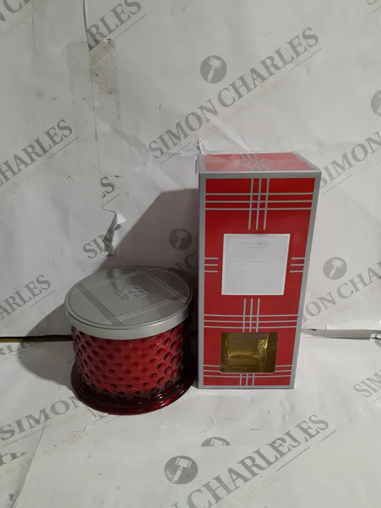 HOMEWORX BY HARRY SLATKIN & CO. 3 WICK CANDLE & REED DIFFUSER SET