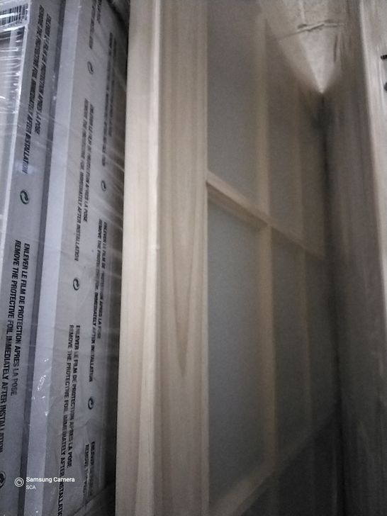15 LITE KNOTTY PINE  OBSCURE GLAZED INTERNAL DOOR 1981 × 838MM