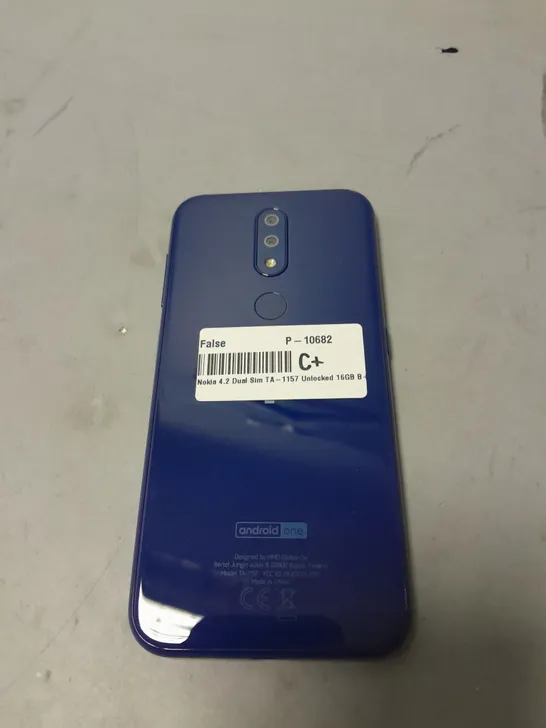 NOKIA 4.2 MOBILE PHONE IN BLUE 