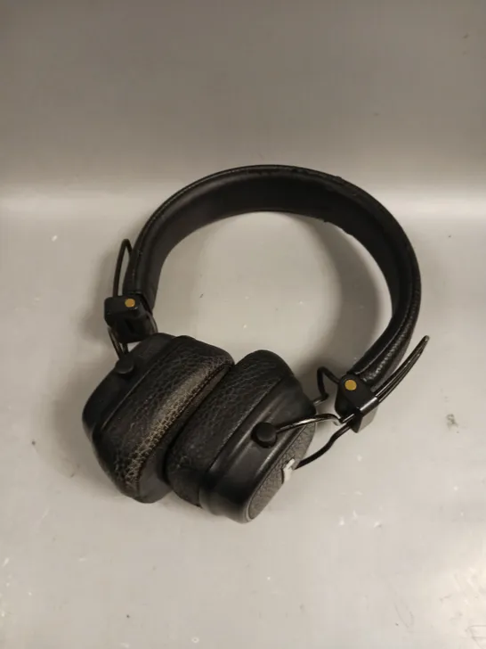 MARSHALL WIRELESS BLUETOOTH HEADPHONES - MODEL UNSPECIFIED 