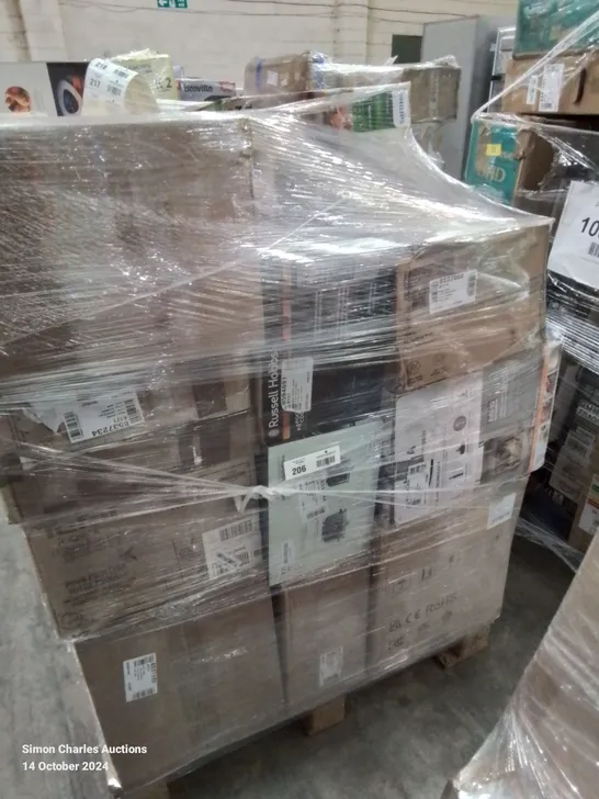 PALLET OF APPROXIMATELY 34 UNPROCESSED RAW RETURN HOUSEHOLD AND ELECTRICAL GOODS TO INCLUDE;