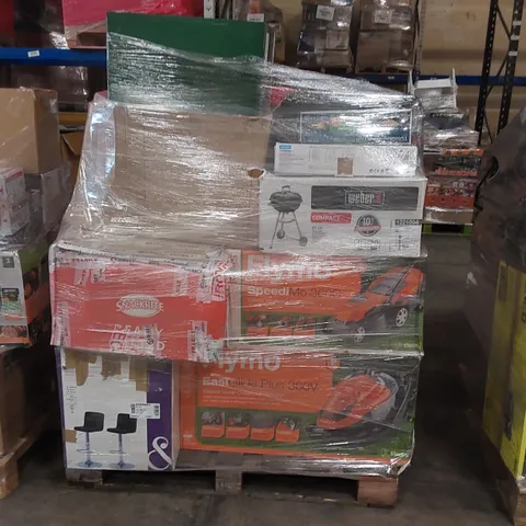 PALLET OF APPROXIMATELY 21 UNPROCESSED RAW RETURN HOUSEHOLD AND ELECTRICAL GOODS TO INCLUDE;