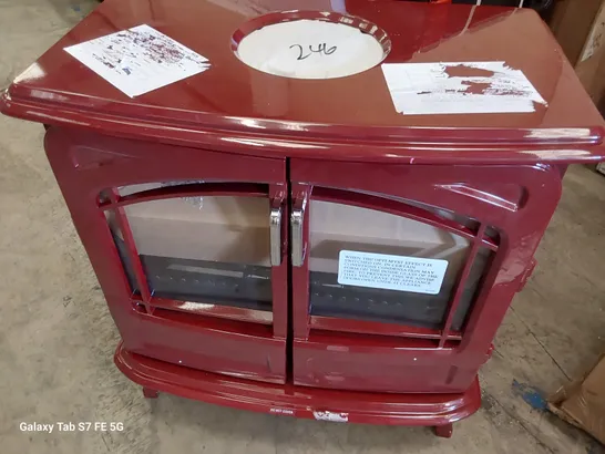 OPTI-MYST STOVE RED