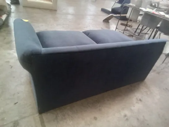 QUALITY DESIGNER ABBEY RHF SOFA SECTION - NAVY FABRIC 