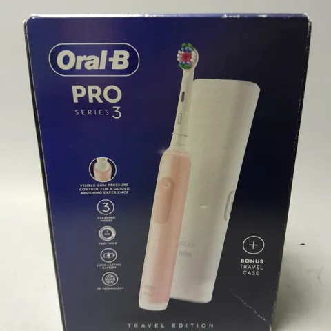 BOXED AND SEALED ORAL B PRO SERIES 3 TOOTHBRUSH