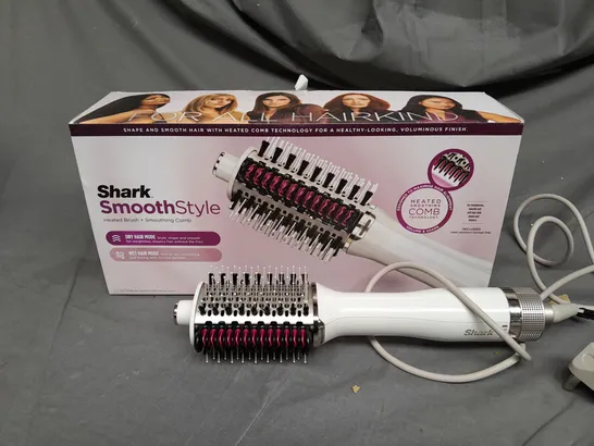 BOXED SHARK SMOOTHSTYLE HOT BRUSH & SMOOTHING COMB