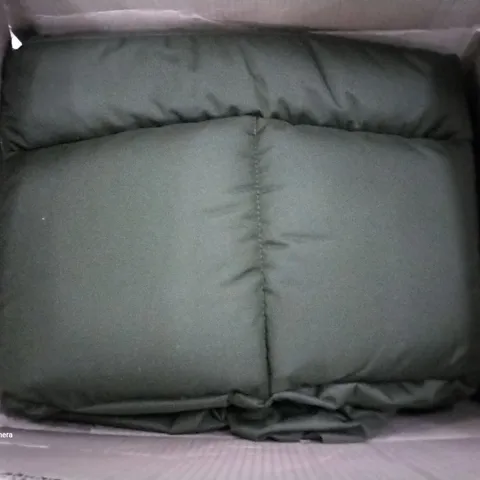 BOXED DECIMUS HEAVY DUTY SOFTEE PET BED GREEN