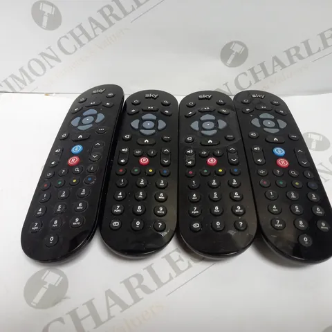 LOT OF 4 ASSORTED SKY REMOTE CONTROLS 