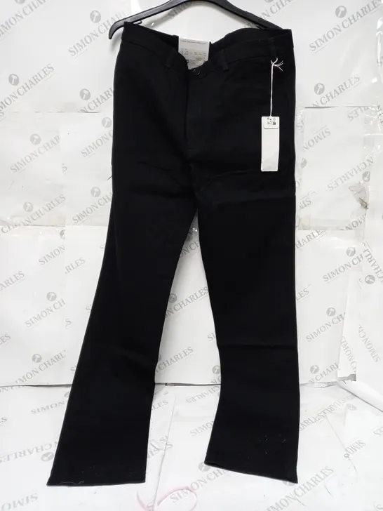 ARKET SLIM FIT IN PANTS IN BLACK - SIZE 52