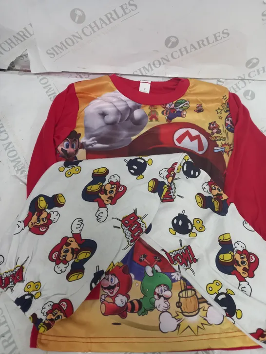 SUPER MARIO PYJAMA SET - AGE 7