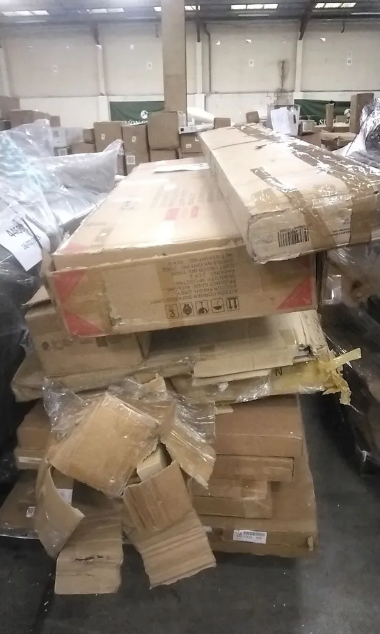 PALLET OF ASSORTED FLATPACK FURNITURE 