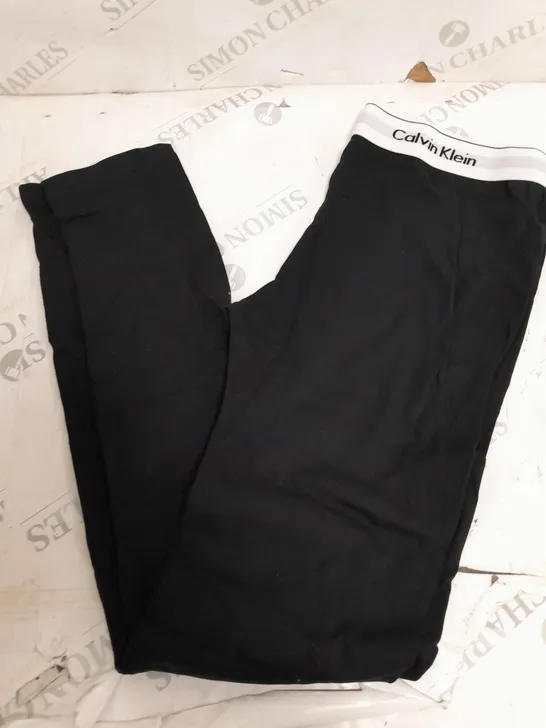 BOXED CALVIN KLEIN LEGGINGS IN BLACK - MEDIUM