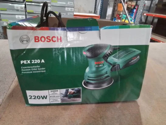 BOSCH RANDOM ORBIT SANDER 