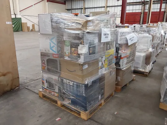 PALLET OF APPROXIMATELY 27 UNPROCESSED RAW RETURN HOUSEHOLD AND ELECTRICAL GOODS TO INCLUDE;