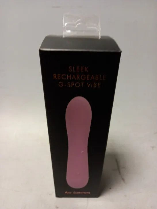 BOXED AND SEALED ANN SUMMERS SLEEK RECHARGEABLE G-SPOT VIBE