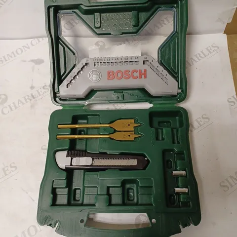 BOSCH 50-PIECE X-LINE TITANIUM DRILL AND SCREWDRIVER BIT SET