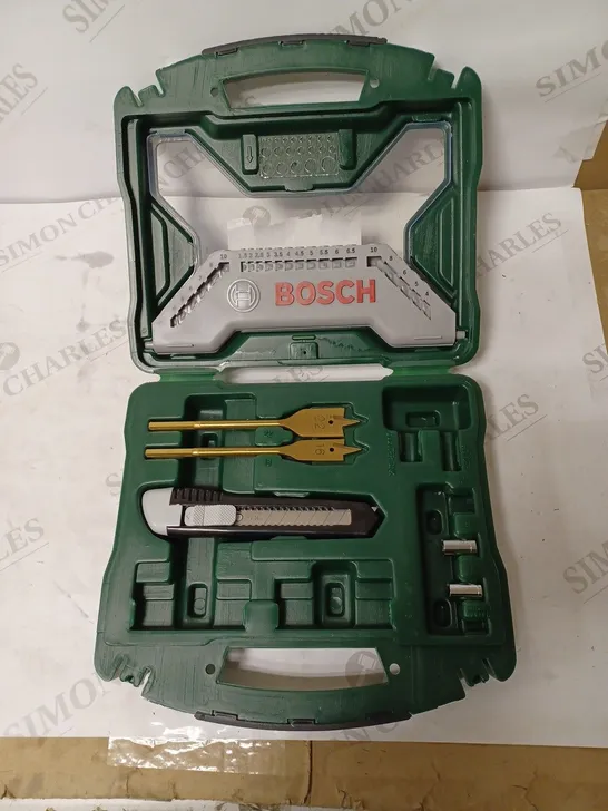 BOSCH 50-PIECE X-LINE TITANIUM DRILL AND SCREWDRIVER BIT SET