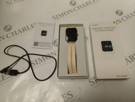 BOXED GROWSLAND FITNESS TRACKER SMART WATCH - MODEL Y20GT - WITH USB CABLE AND MANUAL