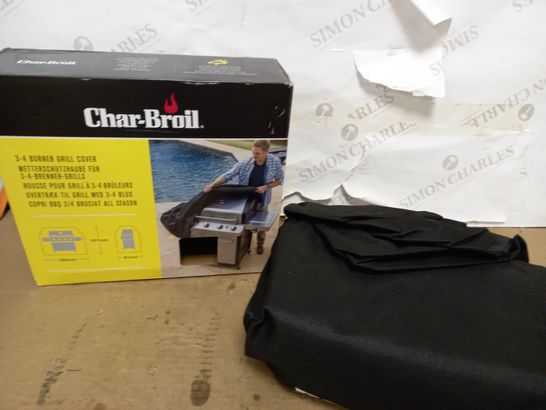 BOXED CHAR-BROIL 140766 UNIVERSAL BBQ COVER RRP £54.99