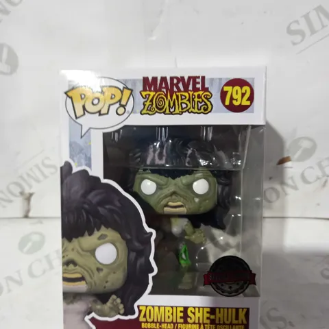 FUNKO POP MARVEL ZOMBIES 792 ZOMBIE SHE-HULK BOBBLE-HEAD