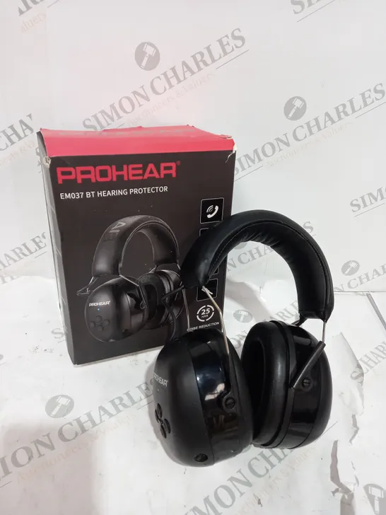 BOXED PROHEAR EM037 BT HEARING PROTECTOR