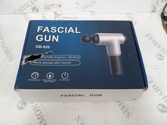 BOXED FASCIAL GUN GB-820 MASSAGER