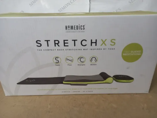 LOT OF 4 BOXED AS NEW HOMEDICS STRETCH XS BACK STRETCHING MATS